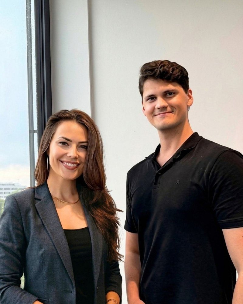 Denise Harrison and Nicklas Bocksberger, founders of Placeholder AI
